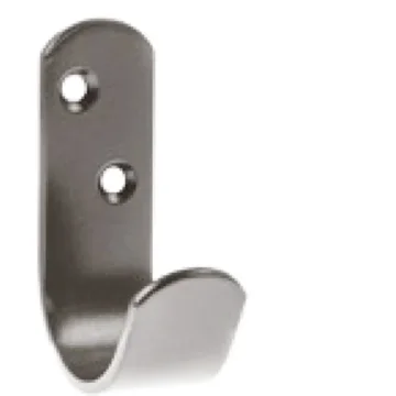 POHIŠTVENI OBEŠALNIK JEKLO SIV K-50