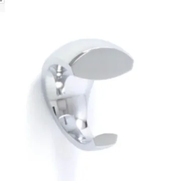 Obešalna kljuka srebrna - krom